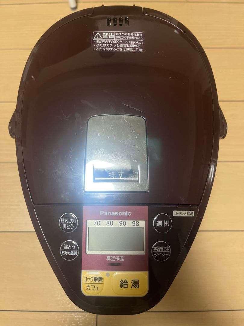 Panasonic 電気ポット 4.0L NC-SU404-T ブラウン