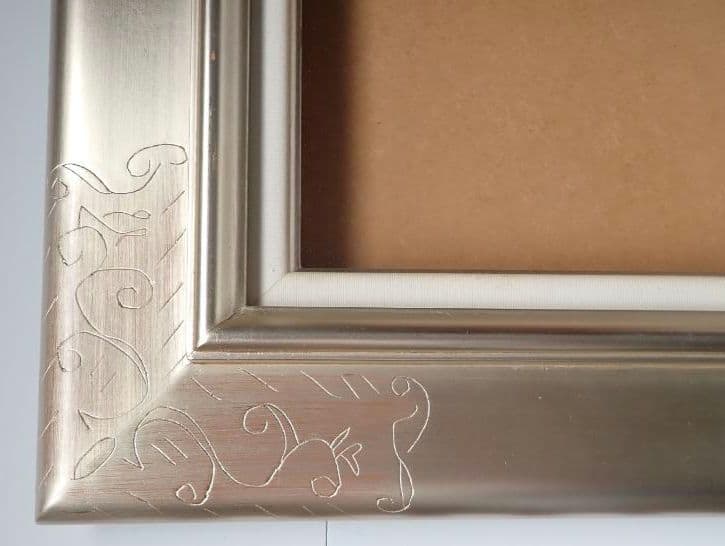 油彩画額縁 F4 デラグラスA 未使用 ペガサス S NA405223【送料込】