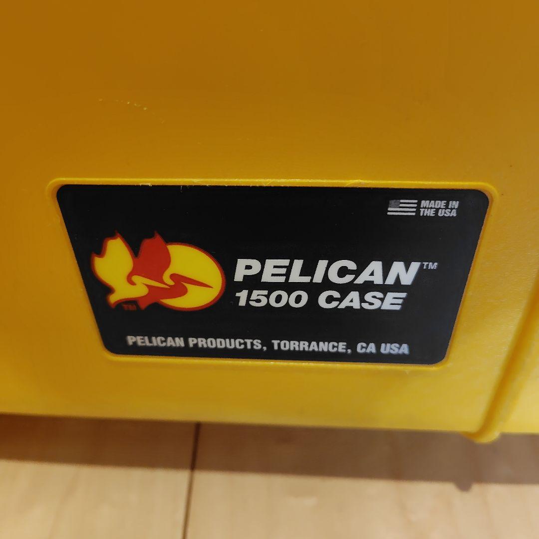 Pelican 1500 Case イエロー