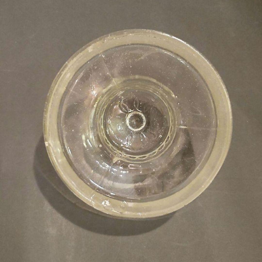 711B44骨董品 置物 昭和レトロ ガラス瓶 骨董