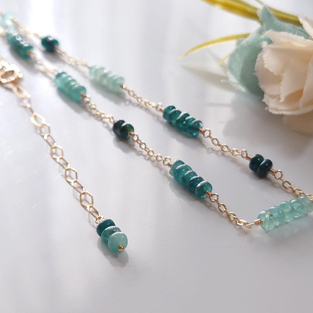 Kayaページ》14Kgf❩ 希少✧*グランディディエライトのネックレス