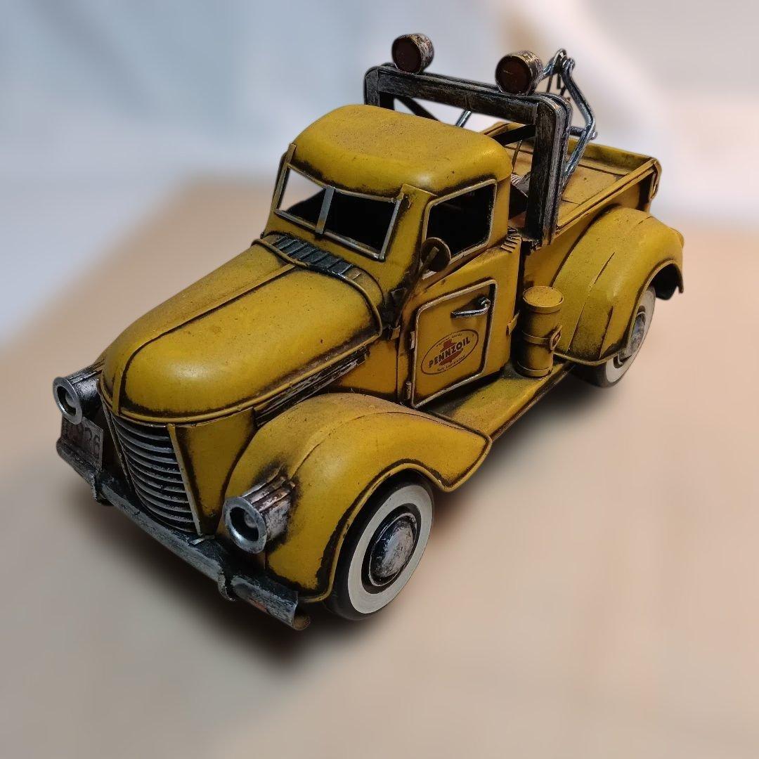 152..1926年式イエローヴィンテージトラック