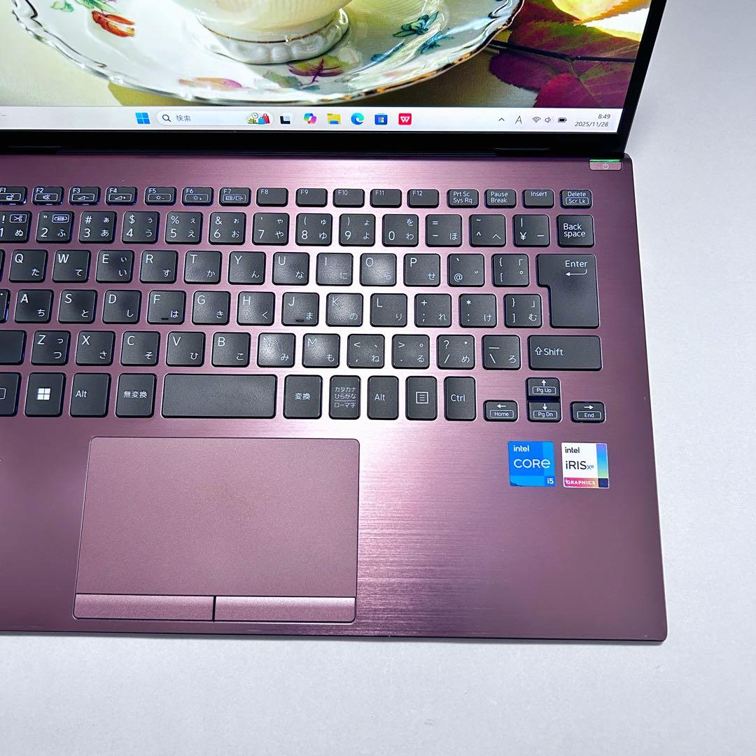 【激レア・ブロンズ／2022年製】VAIO｜第11世代i5／バッテリー超良好