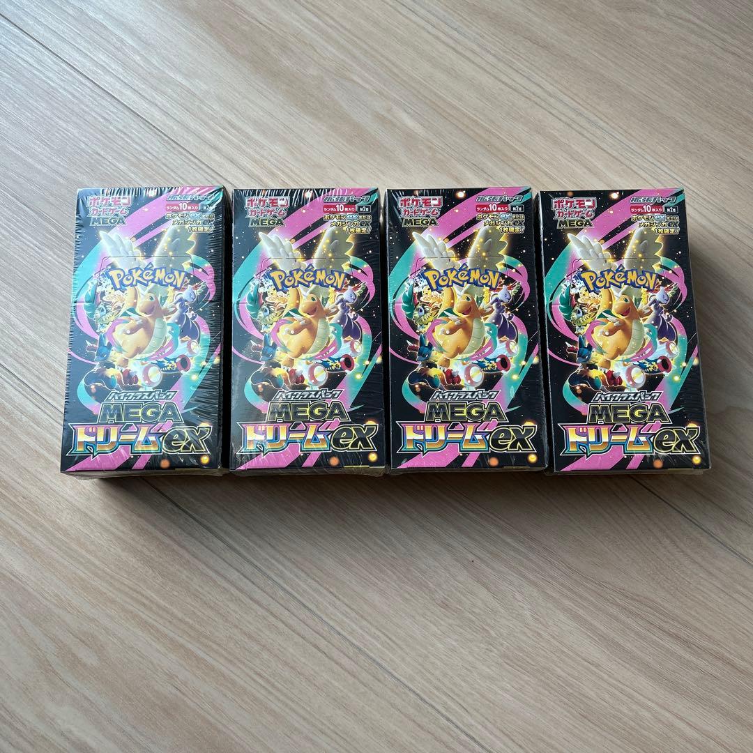 シュリンク付き　新品未開封　ポケモンカードゲーム MEGAドリームex