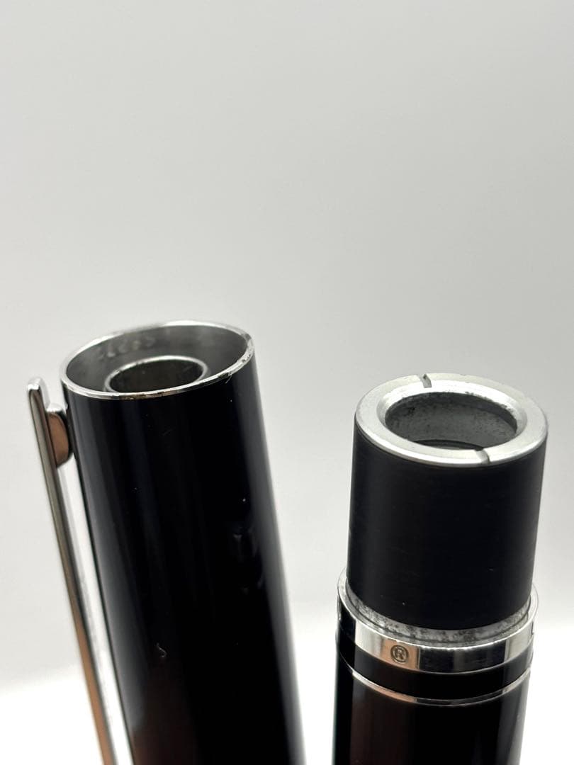 【美品】ルイヴィトン ドック ダブルラッカー ツイスト式 ブラック ボールペン