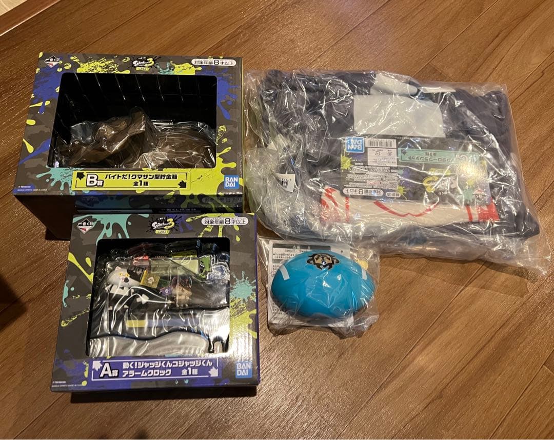 スプラトゥーン 3 一番くじ A B C D 上位賞