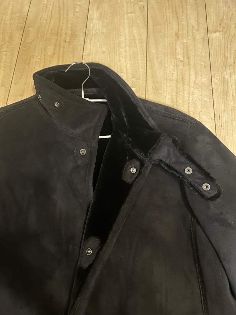 【値下げ】エンポリオアルマーニ ムートン風ボアコート