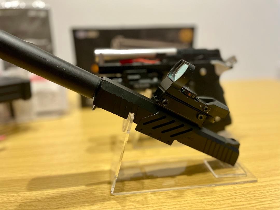 値下げ！東京マルイ　ハイキャパ E 30,000円相当のカスタム&オプション付き