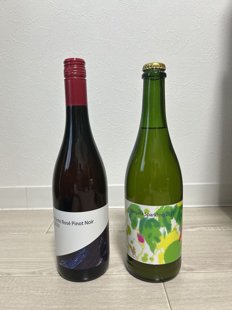 山田堂余市ロゼ　ピノノワール　2023 ナイアガラスパークリング　2025