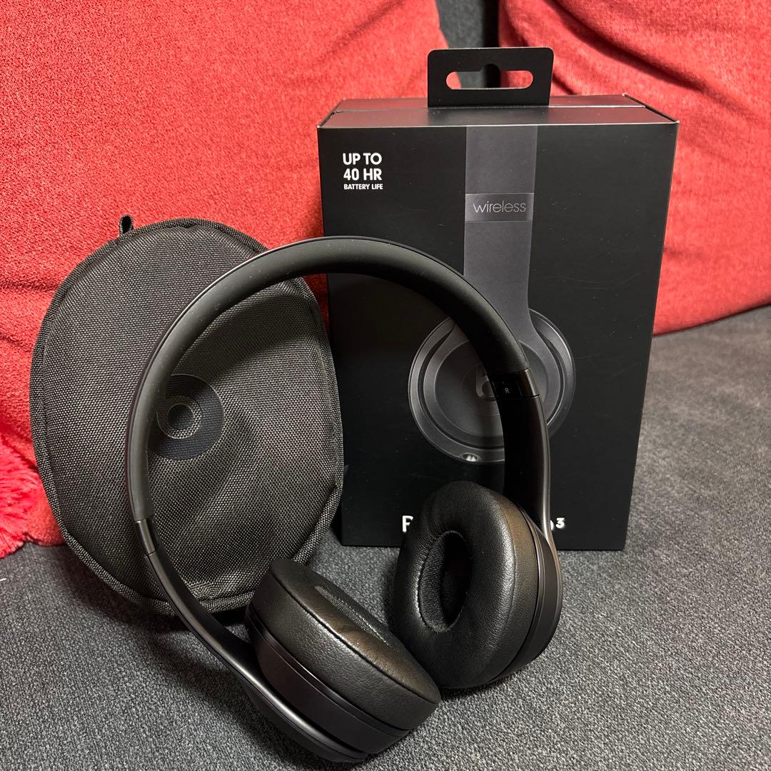Beats SOLO3 ワイヤレスヘッドホン ブラック