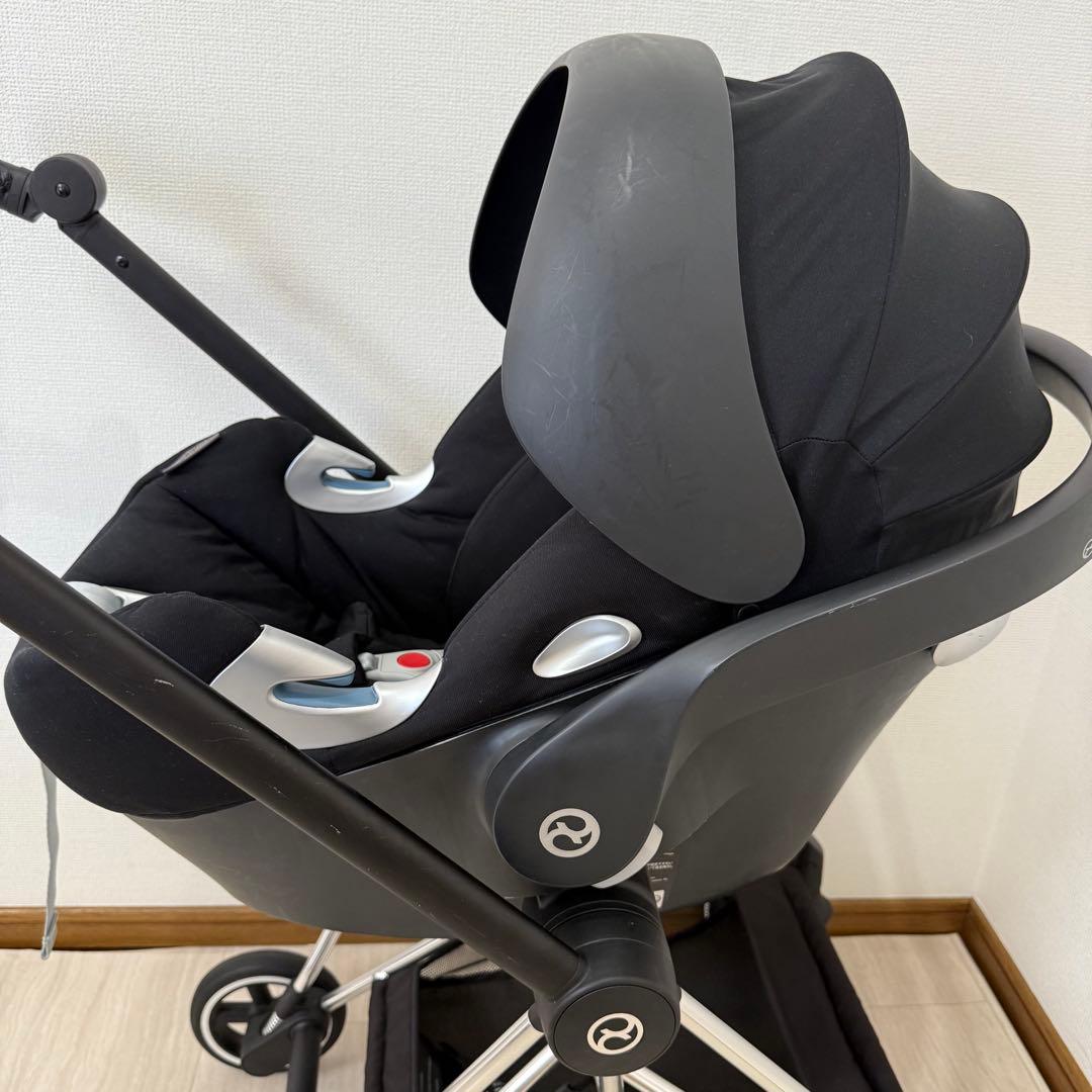 【美品】cybex ミオス Aton トラベルシステムSET