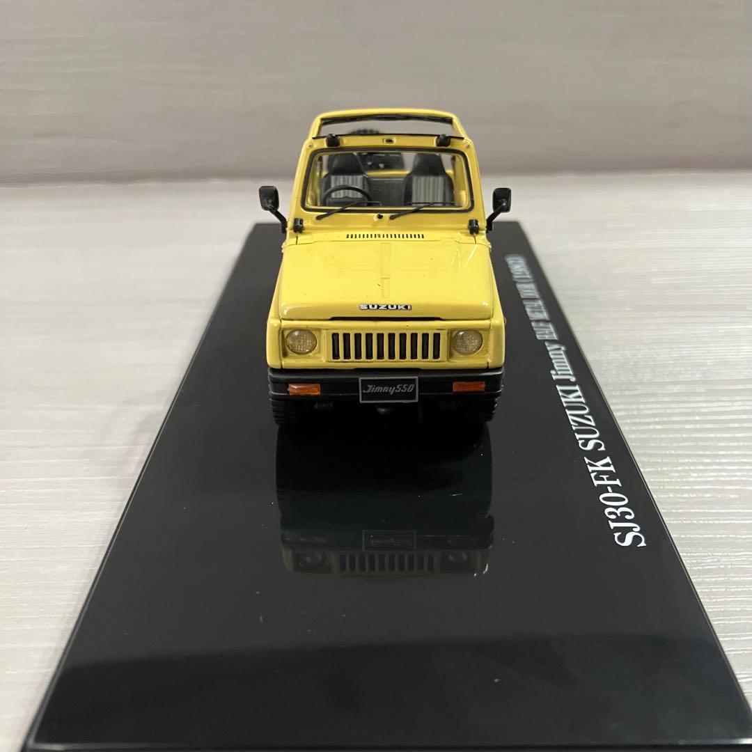 DISM 1/43 SJ30-FK ジムニーハーフ メタルドア イエロー