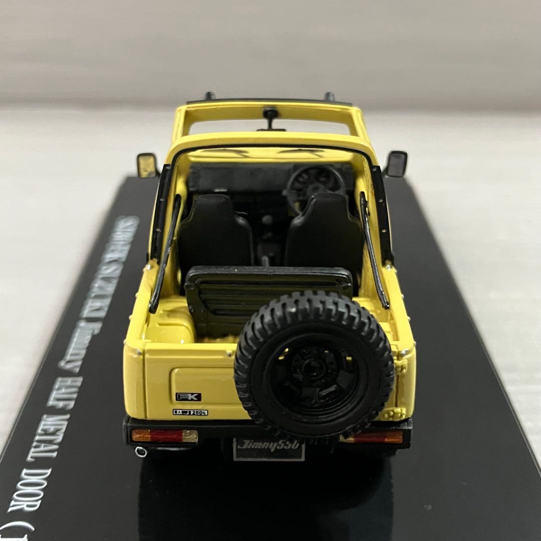 DISM 1/43 SJ30-FK ジムニーハーフ メタルドア イエロー