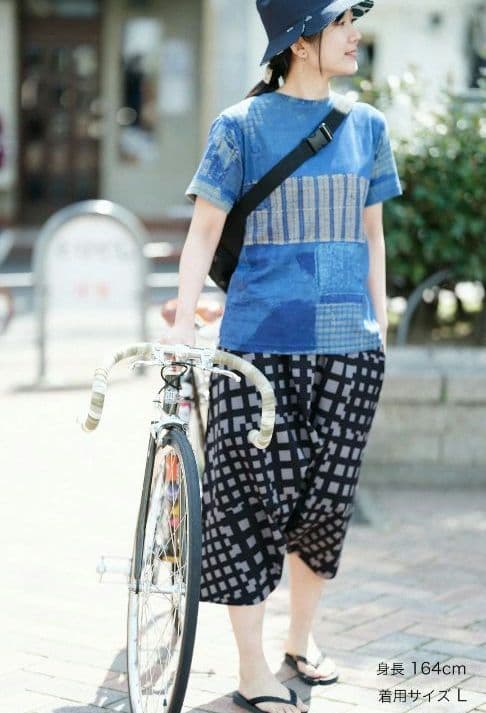 【✨新品タグ付き✨】SOU SOU ソウソウ◎綿麻混 大文字山／竹矢来 ズボン