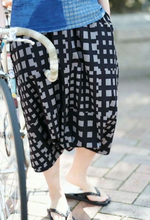 【✨新品タグ付き✨】SOU SOU ソウソウ◎綿麻混 大文字山／竹矢来 ズボン