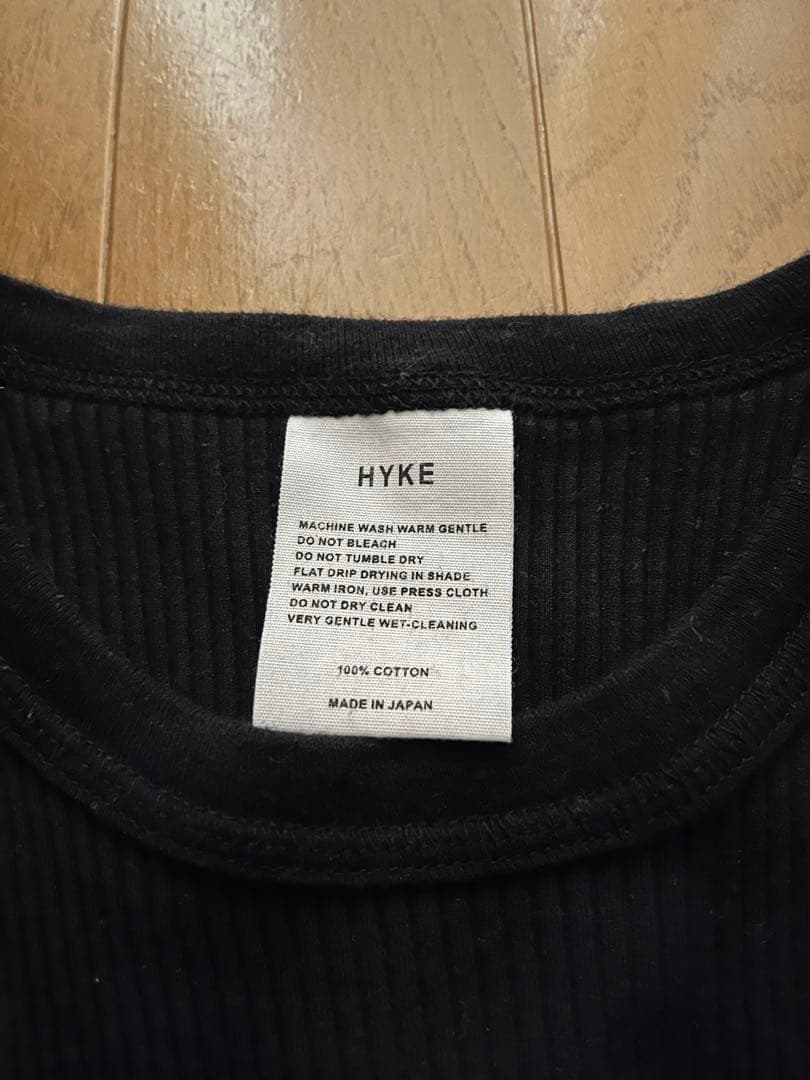 HYKE ハイク　24ss タンクトップ