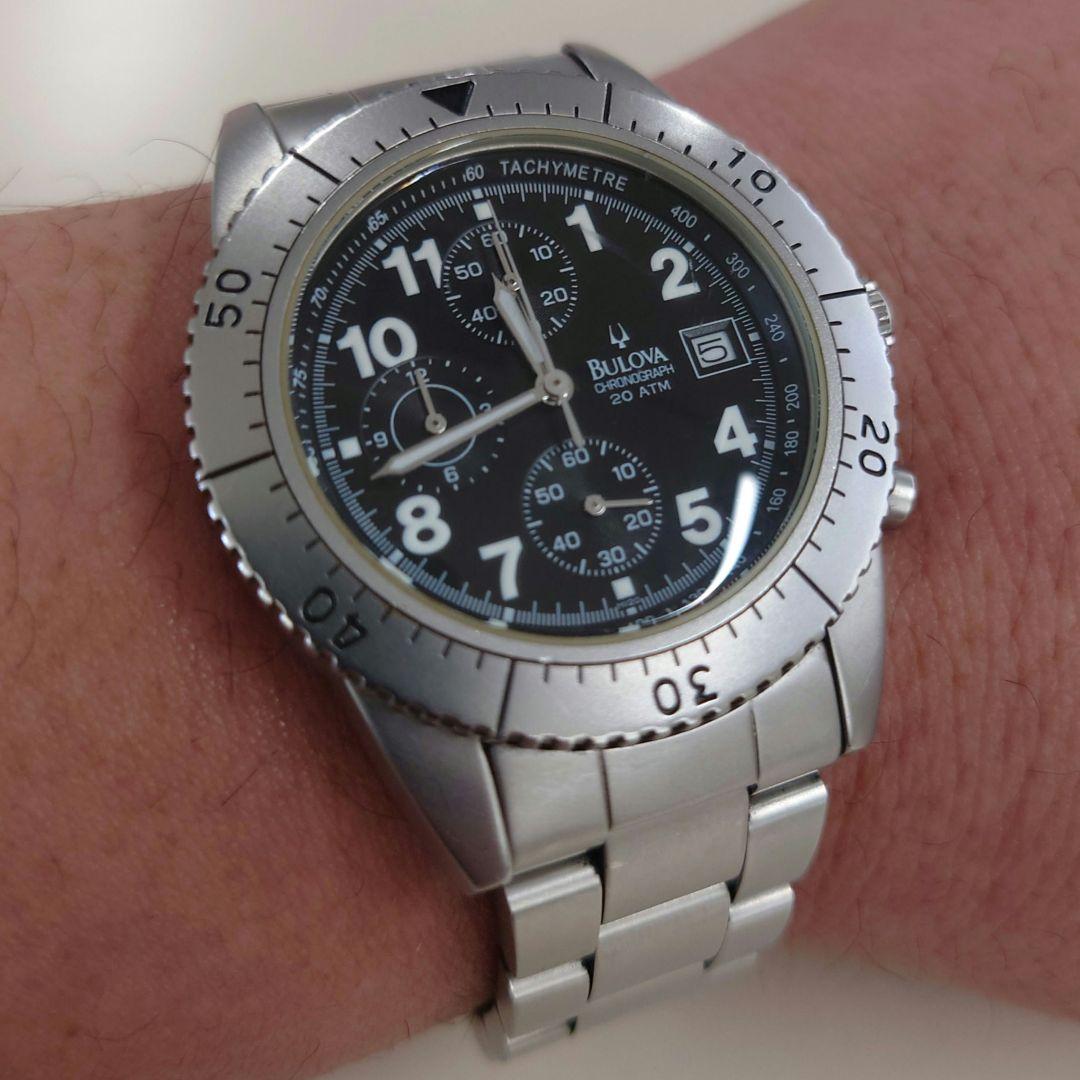 時計 BULOVA CHRONOGRAPH Ref.BVD103