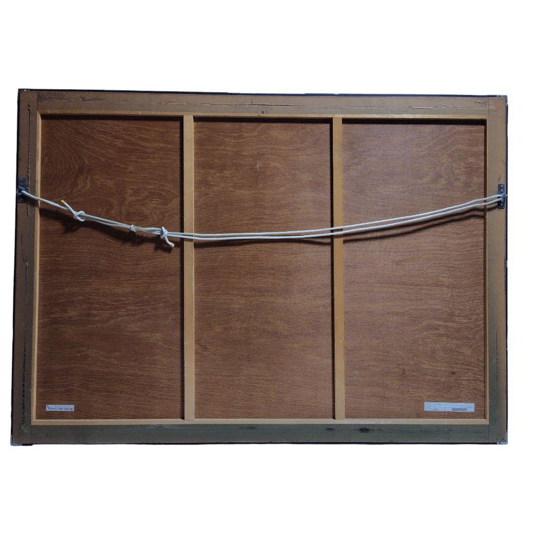 シルクスクリーン ジン G.カム 「サッチモ」 額装 JAZZ