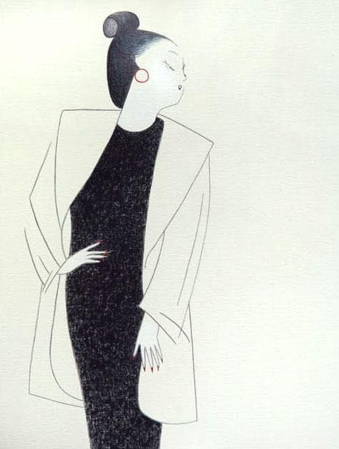 油絵 菅家令子 絵 絵画 インテリア 額付(白) F6-082511 人物 女性