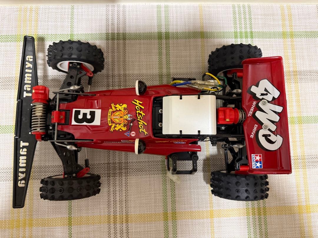 タミヤ　ラジコン　ホットショット