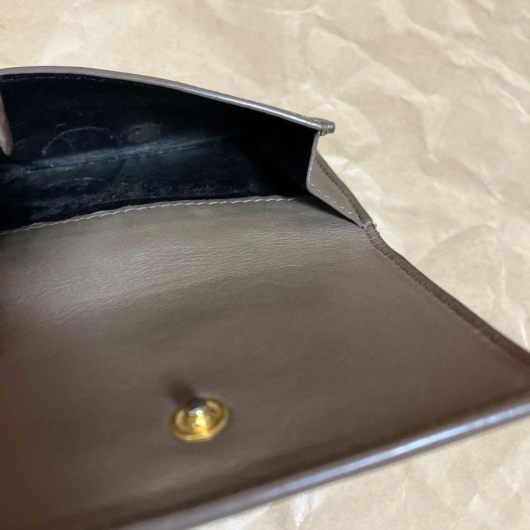 専用サンローラン　タイニーウォレット　ベージュ　トープ