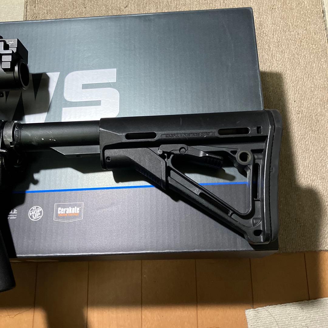 【しぃ】引退品　mws 東京マルイ M4A1 MWS GBB 付属品多数