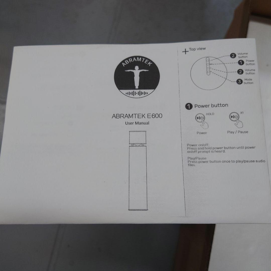 ABRAMTEK E600 ブルートゥーススピーカー