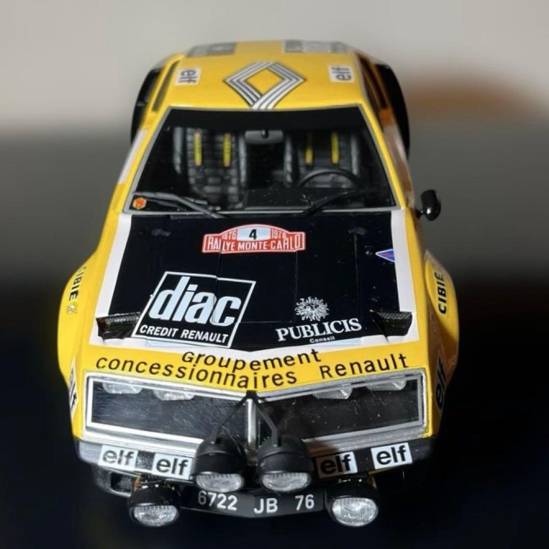 ミニカー 1/18 オットモビル アルピーヌ A310 グループ4 モンテカルロ