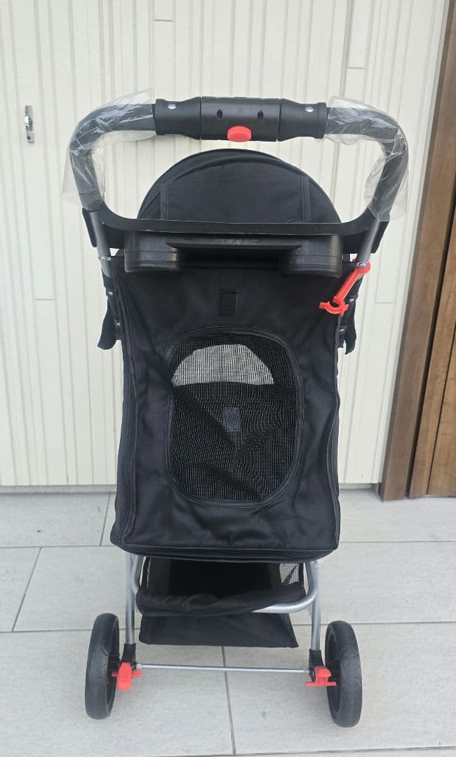 Doogo ペットカート 黒 メッシュカバー付き　ブランド品　新品未使用