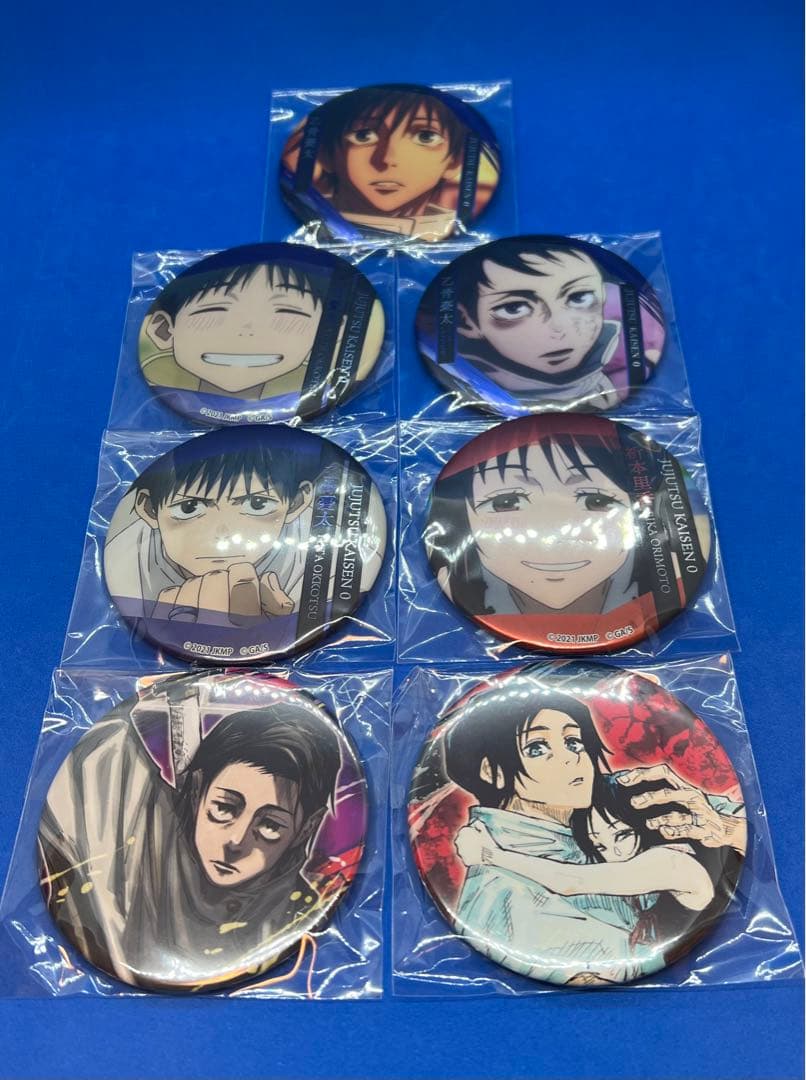 呪術廻戦　乙骨憂太  祈本里香　缶バッジ　7点セット