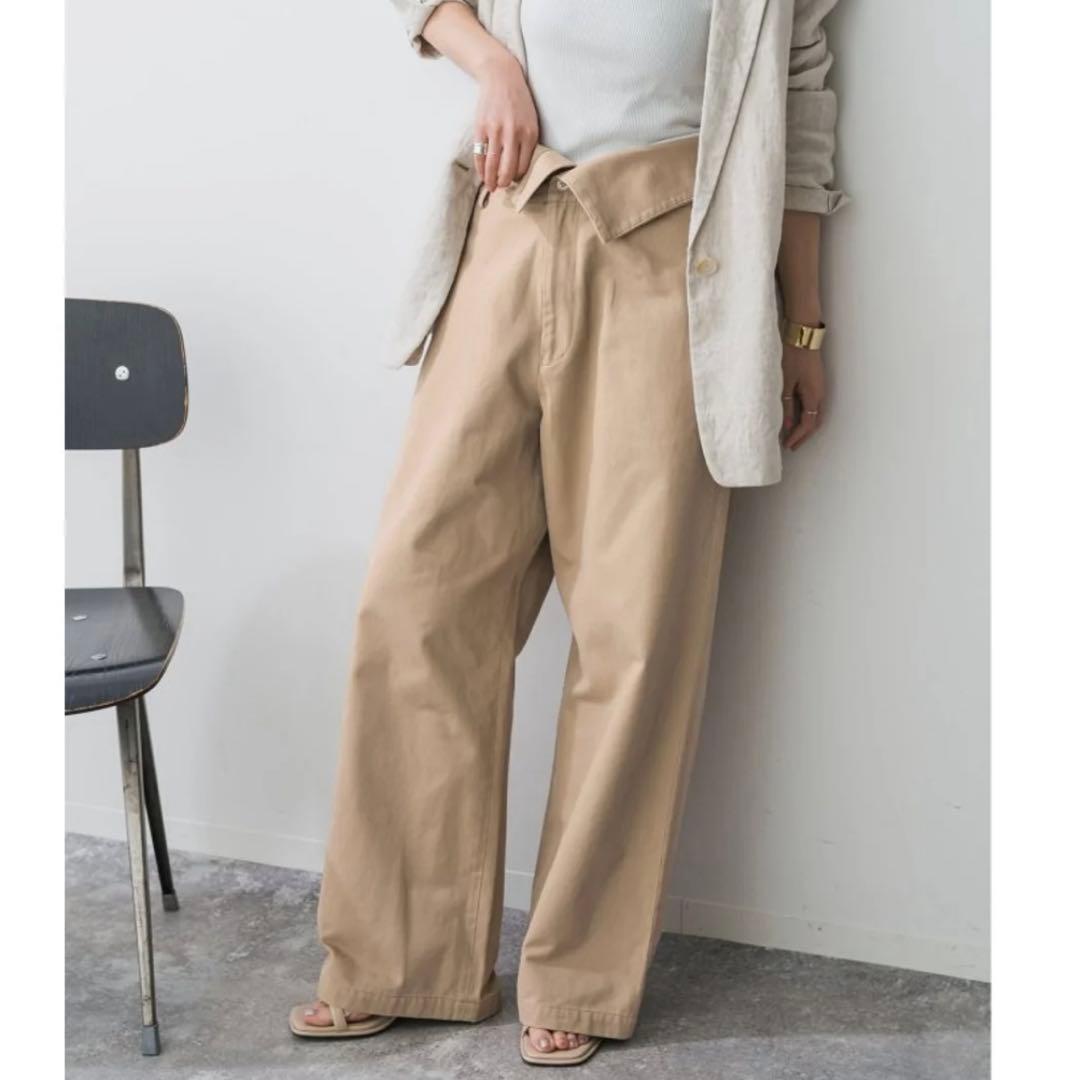 2025✨Higuchi*S2WAYハイウエストパンツ 38 今期