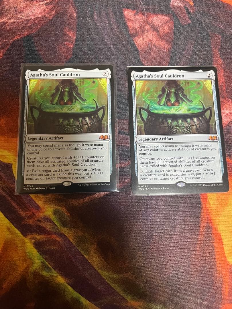 アガサの魂の大釜　2枚セット