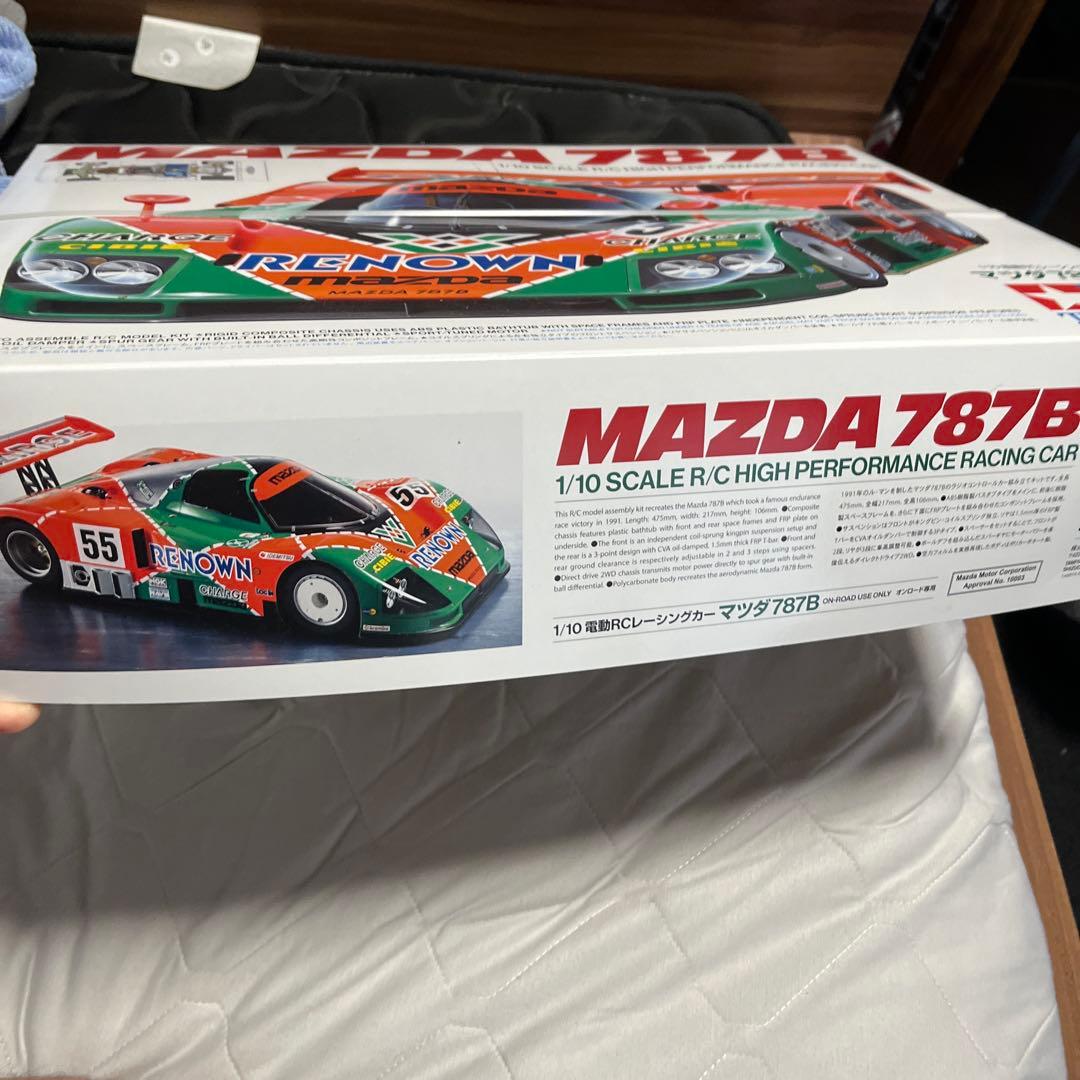 TAMIYA MAZDA 787B 1/10 RC ポルシェスペアボディ付き