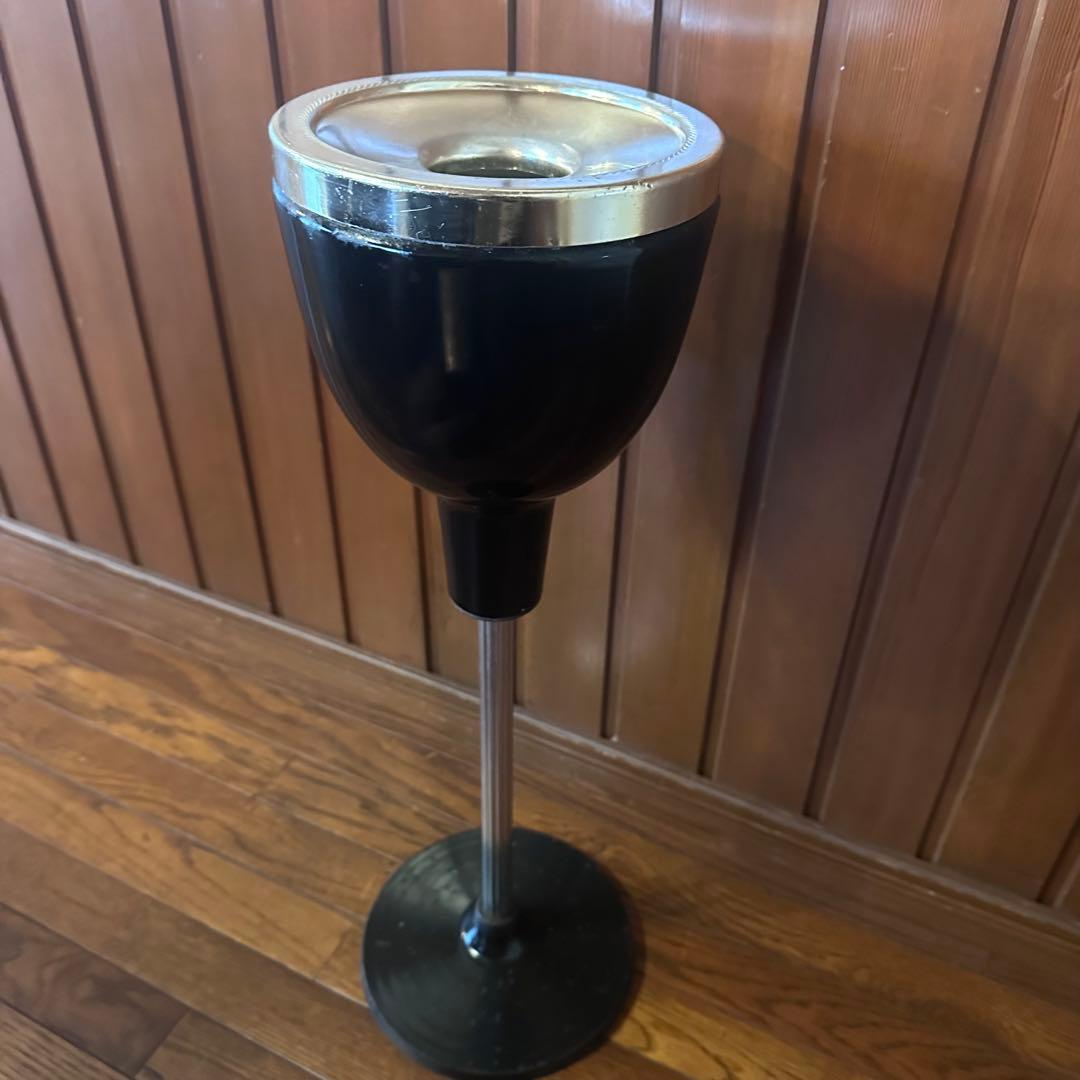 ビンテージ　レトロ　スモーキングスタンド　灰皿　スタンド式　ミッドセンチュリー