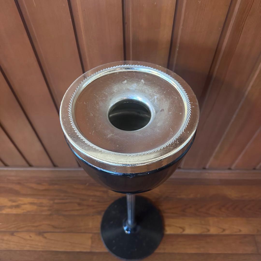 ビンテージ　レトロ　スモーキングスタンド　灰皿　スタンド式　ミッドセンチュリー