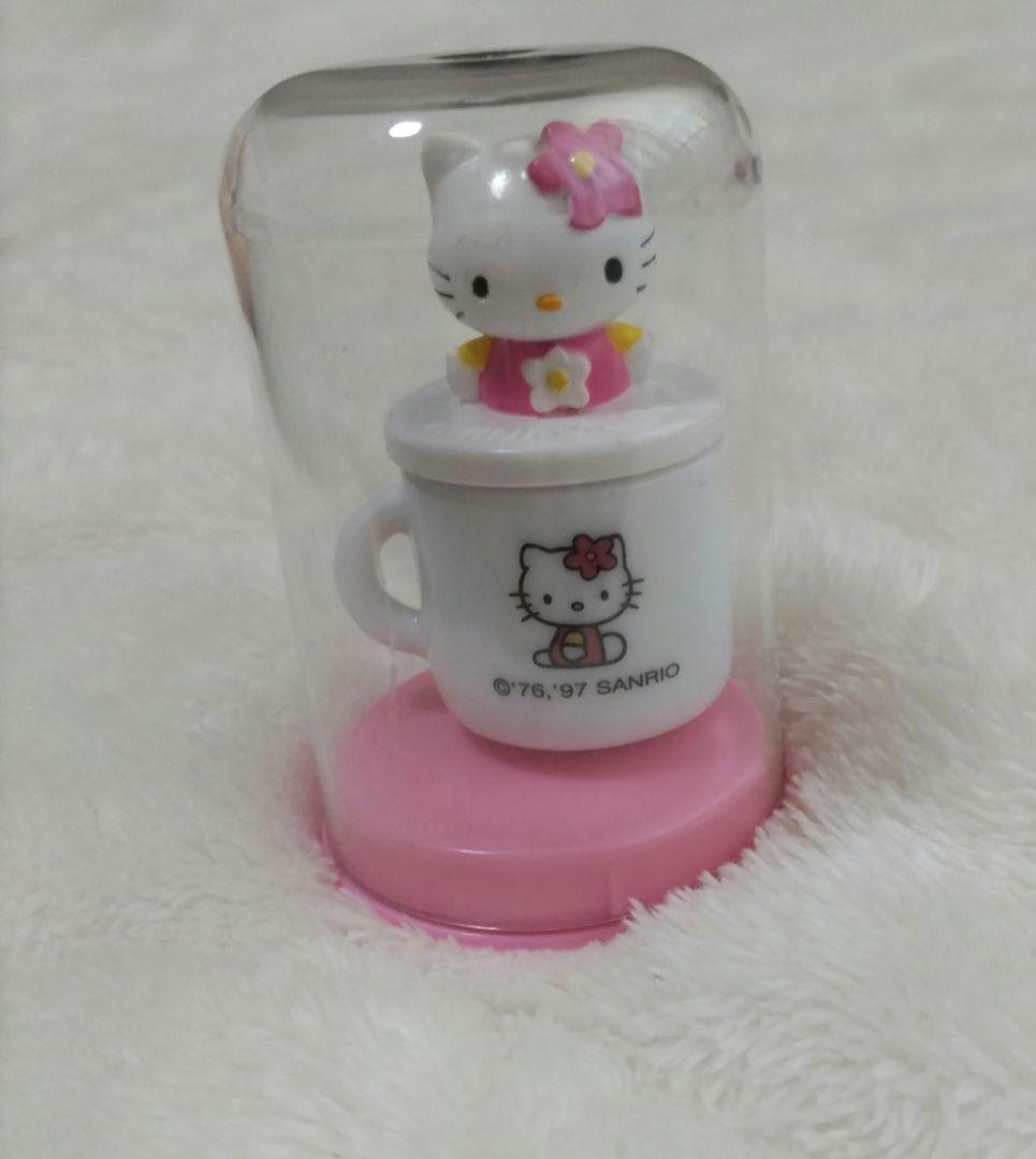 【送料込み・匿名配送】《レア》HELLO KITTY　陶器　置物　5個セット