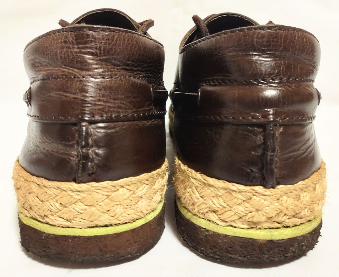 【美品】SOPHNET Leather Deck Shoes
