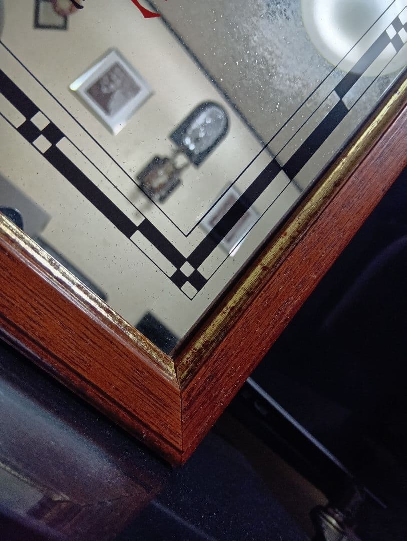 1980's 非売品　ノベルティ　グレンモーレンジ　10年　パブミラー