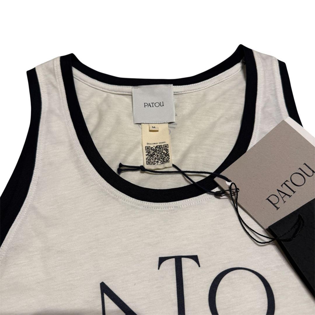 【新品】PATOU タンクトップ M ホワイト パトゥ トップス 韓国 人気