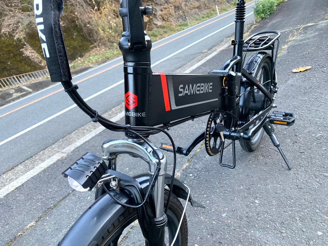 【動作確認済】送料無料 SAMEBIKE ディスク式MTB折りたたみ電動自転車