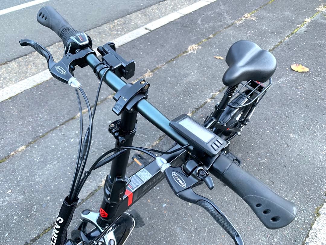 【動作確認済】送料無料 SAMEBIKE ディスク式MTB折りたたみ電動自転車