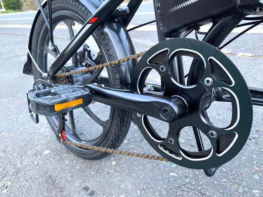 【動作確認済】送料無料 SAMEBIKE ディスク式MTB折りたたみ電動自転車