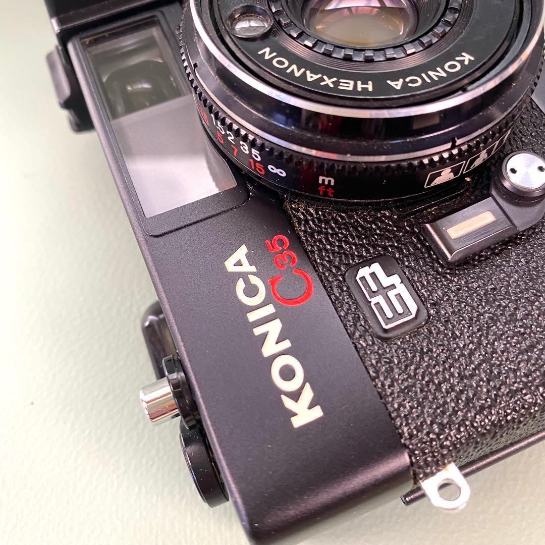 【作動保証1ヶ月】　整備済、完動品/ コニカ Konica C35 EF