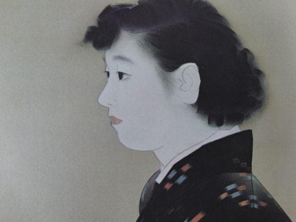 中村貞以、〈初夏〉、希少な豪華限定版・大判額装用画集より、状態良好