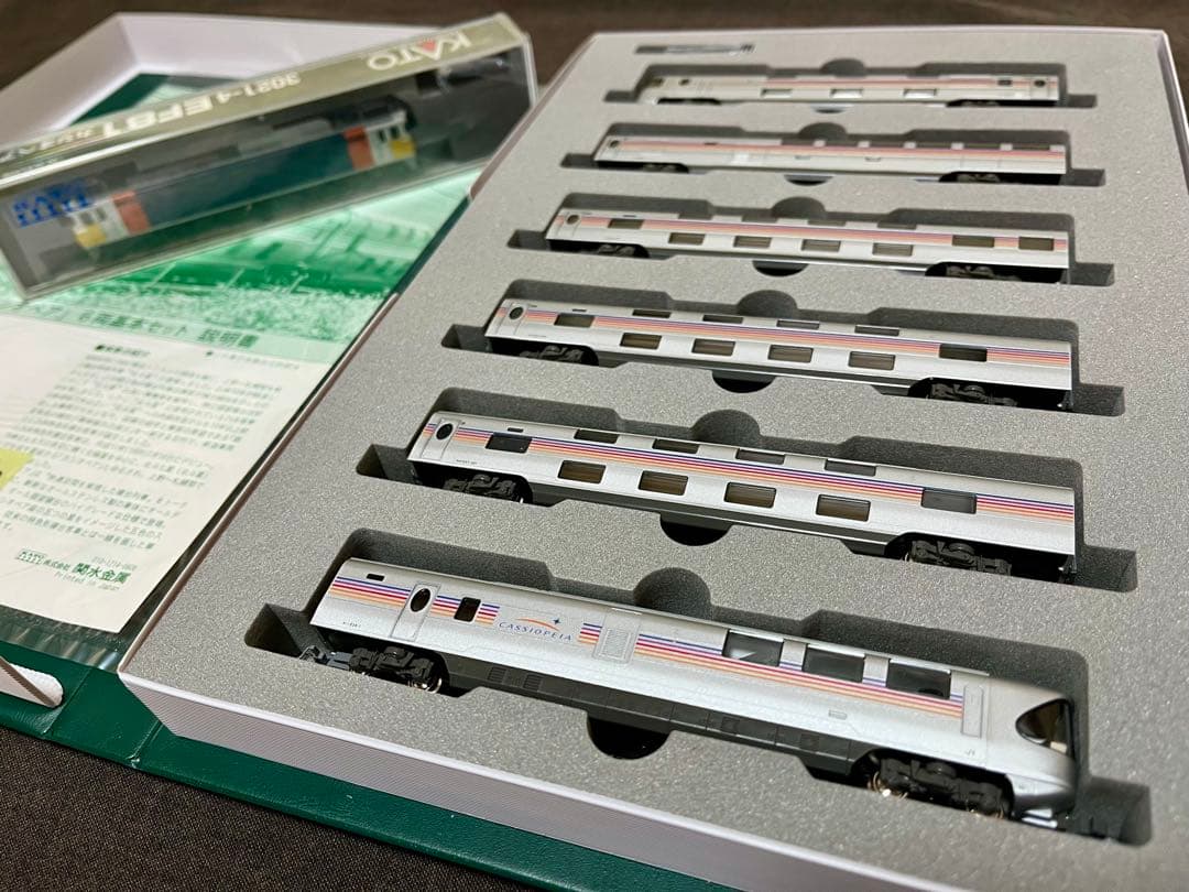 【KATO】E26系「カシオペア」６両基本セットEF81（カシオペア仕様）