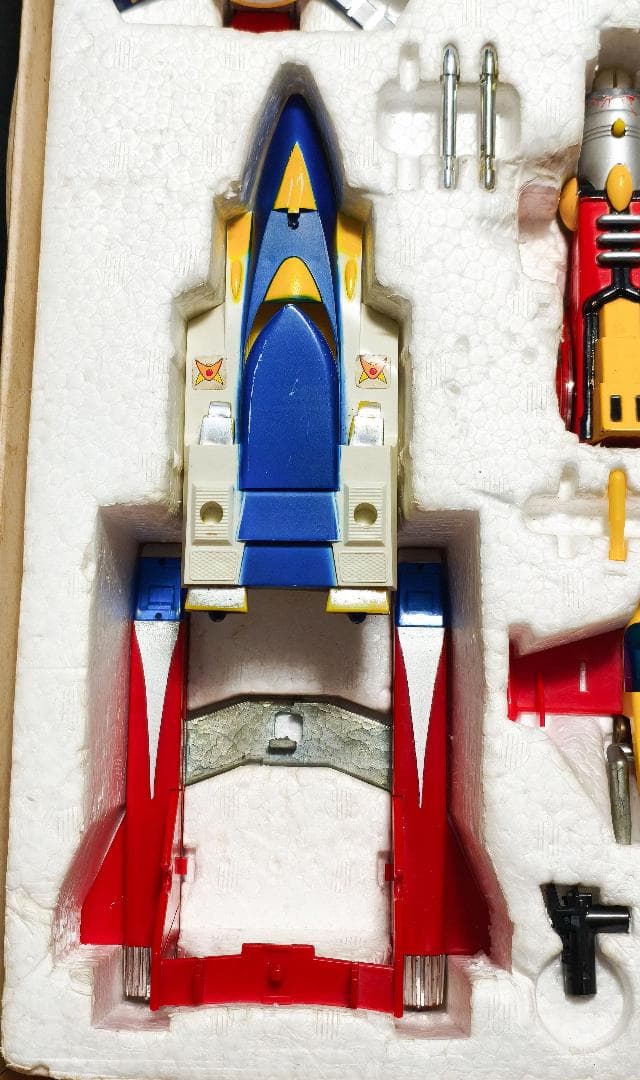 ブルマァク 超合金 合身戦隊メカンダーロボ ジンクロン テクニカル合身セット