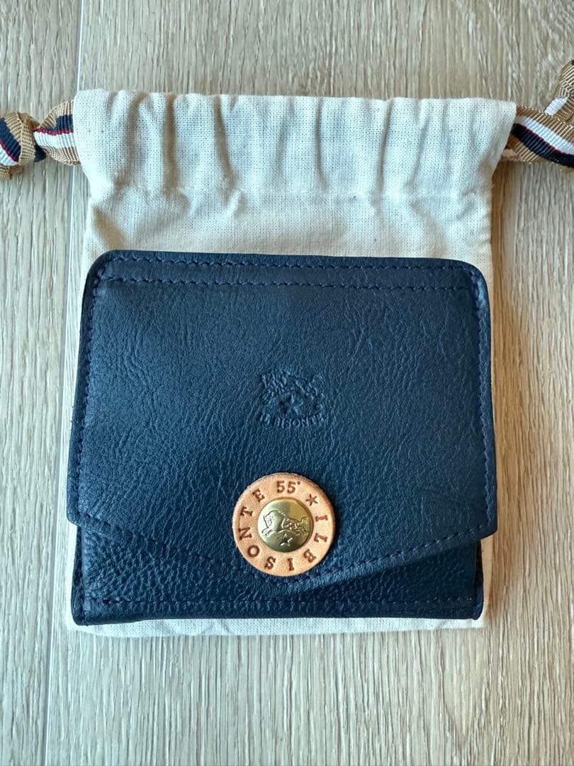 【bg7860】IL BISONTE 二つ折り財布55周年記念限定品