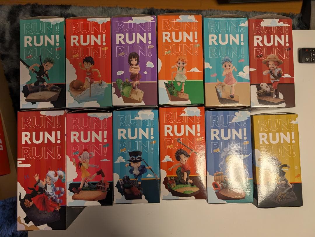 ワンピース　フィギュアG.E.M.シリーズ RUN!RUN!RUN!　12種