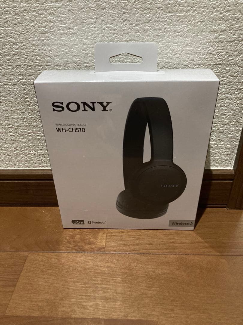SONY WH-CH510 BLACK ヘッドフォン ソニー ワイヤレス