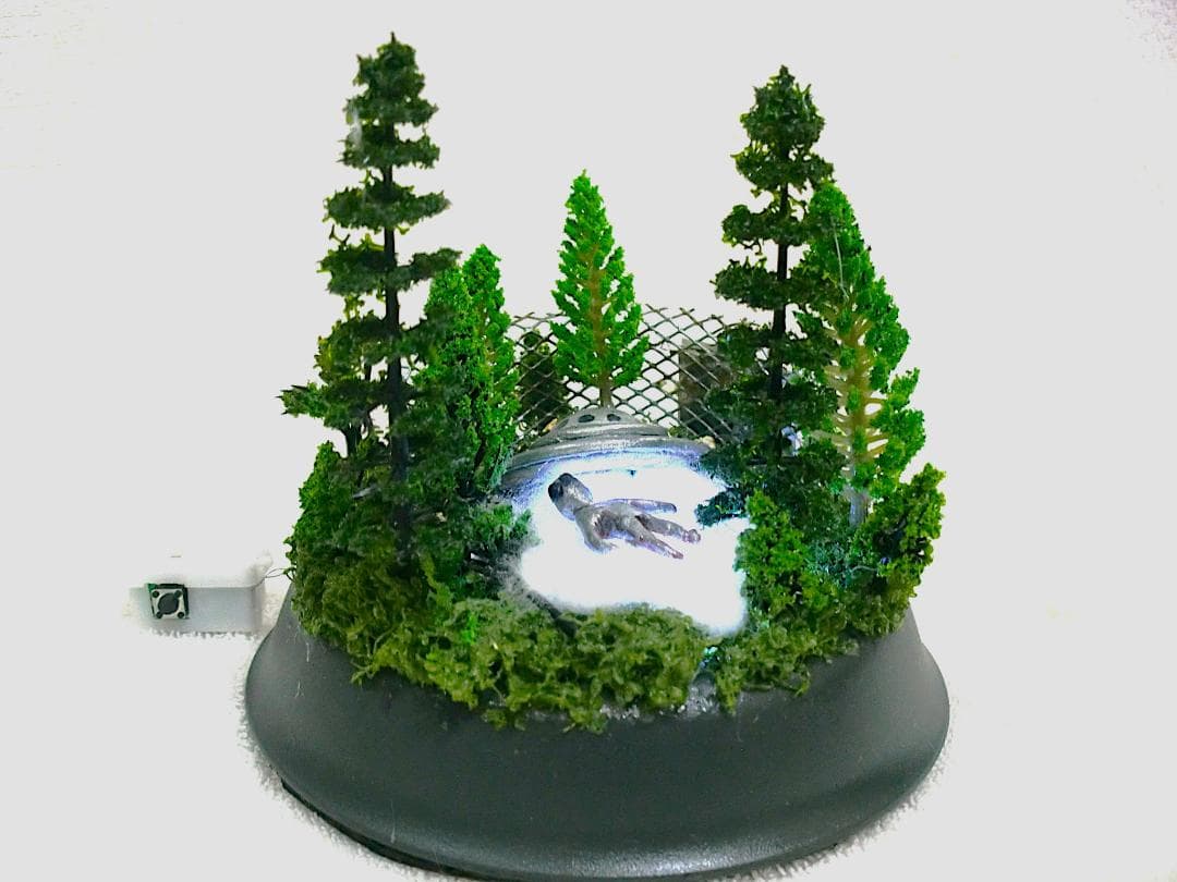 UFOジオラマシリーズ　ロズウェル事件　スモールサイズ